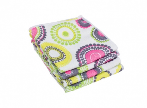 Салфетка из микрофибры с принтом 29x29 см, 250 г/м2